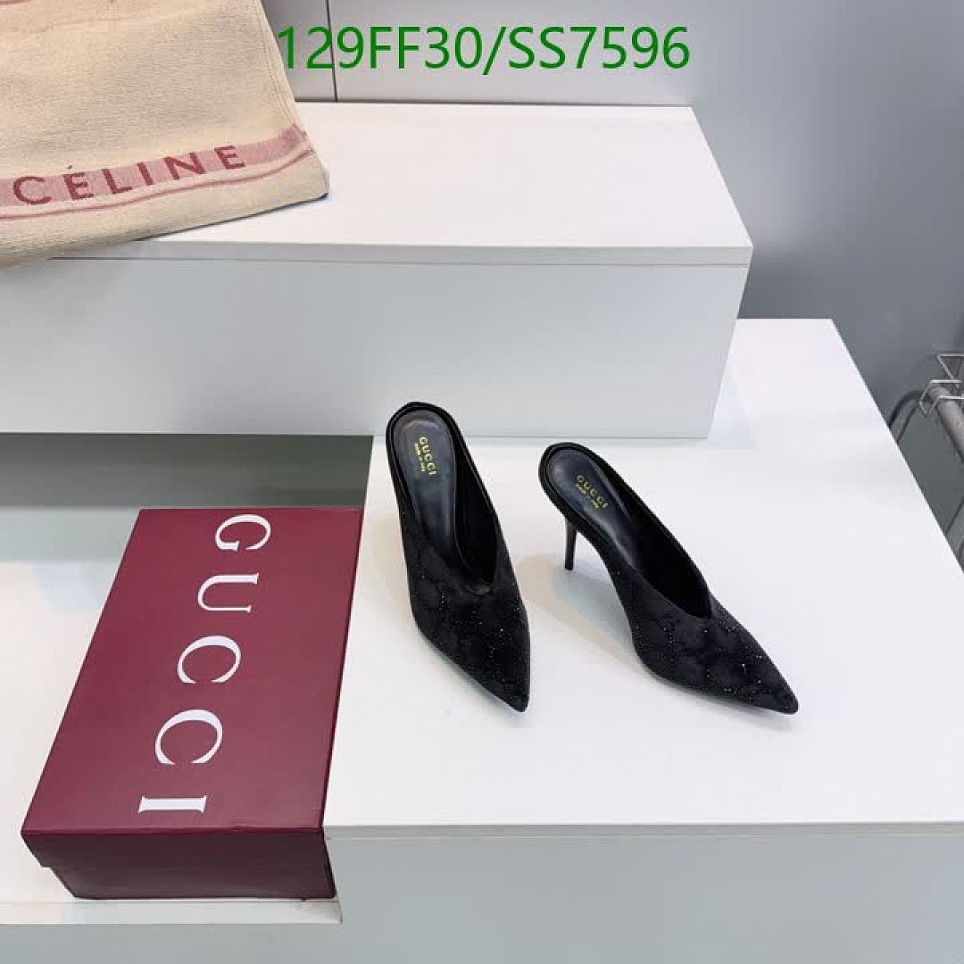 Gucci-Women Shoes Code: SS7596 $: 129USD