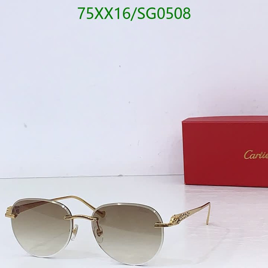 Cartier-Glasses Code: SG0508 $: 75USD