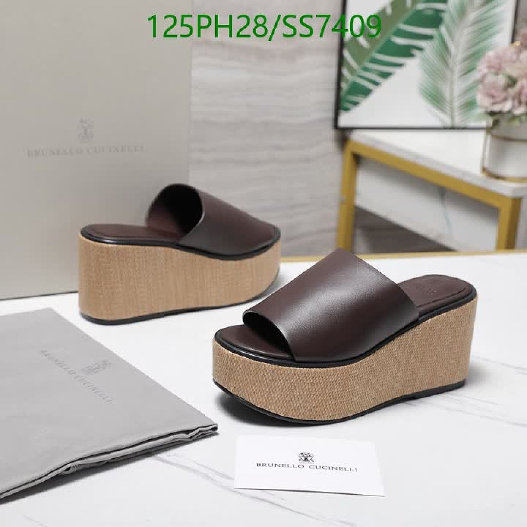 Brunello Cucinelli-Women Shoes Code: SS7409 $: 125USD