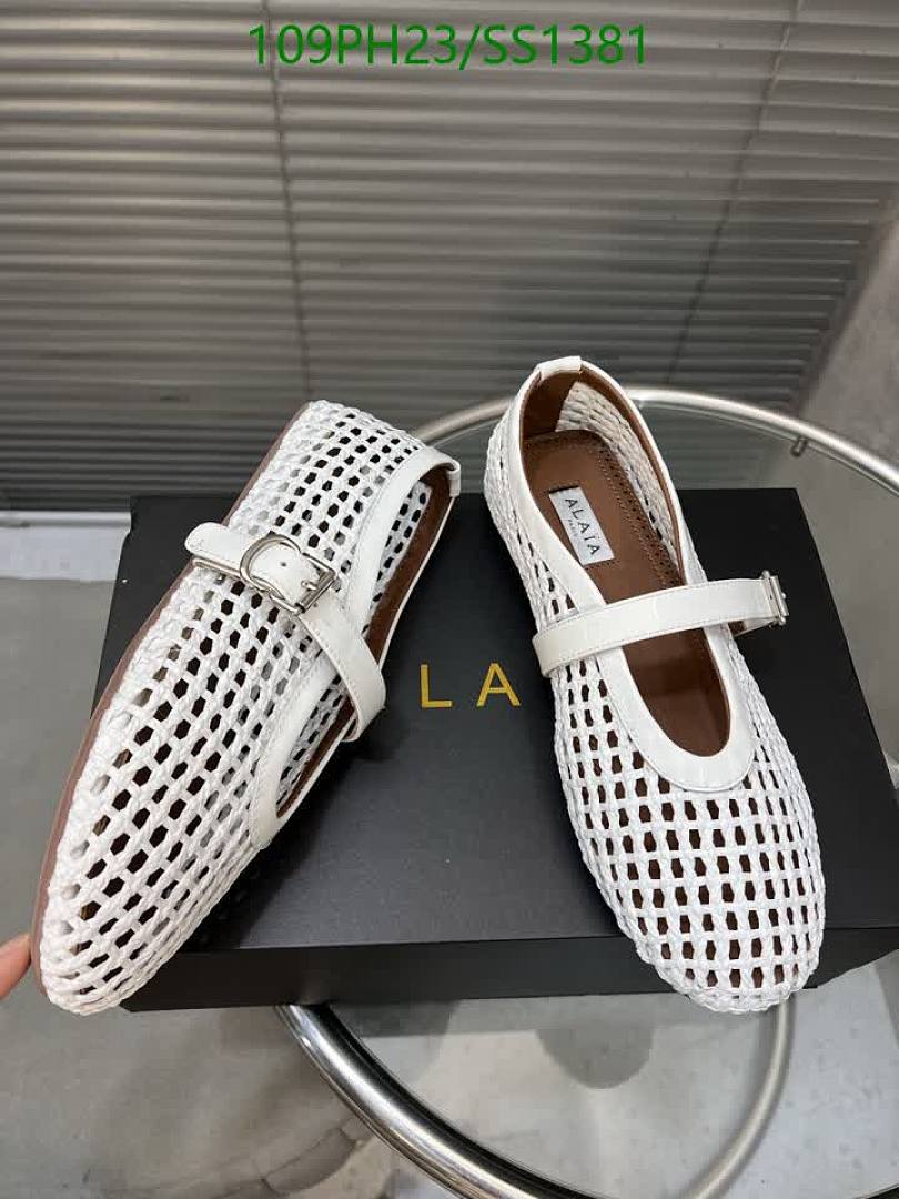 Alaia-Women Shoes Code: SS1381 $: 109USD