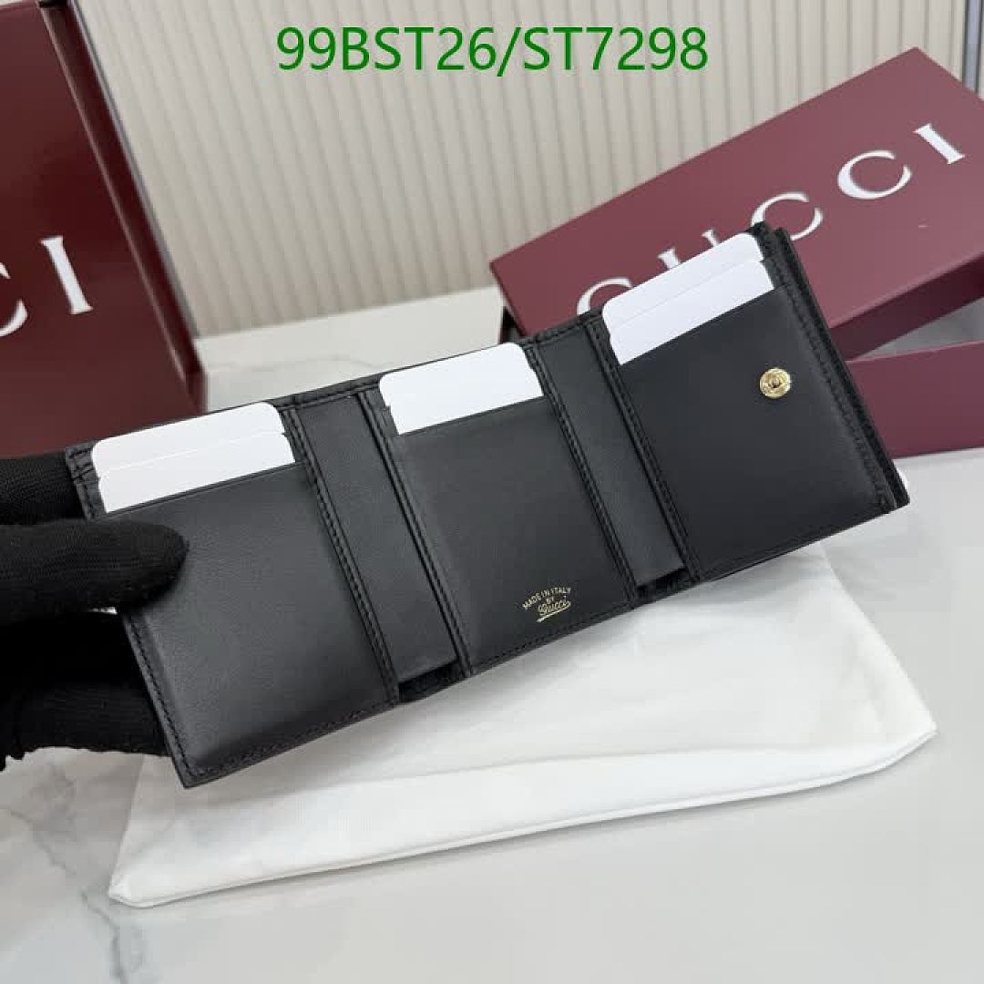 Gucci-Wallet Mirror Quality Code: ST7298 $: 99USD