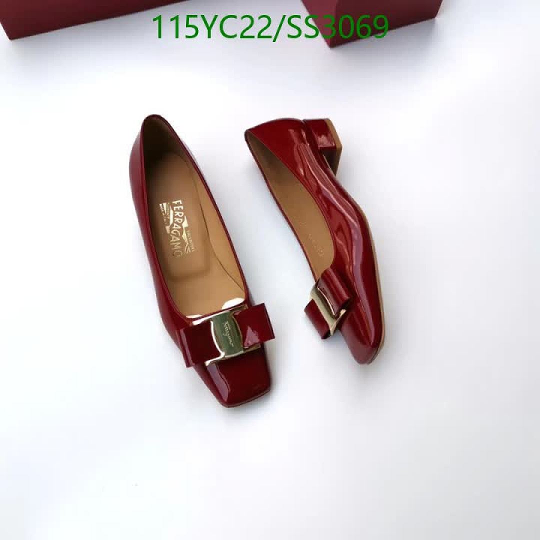 Ferragamo-Women Shoes Code: SS3069 $: 115USD