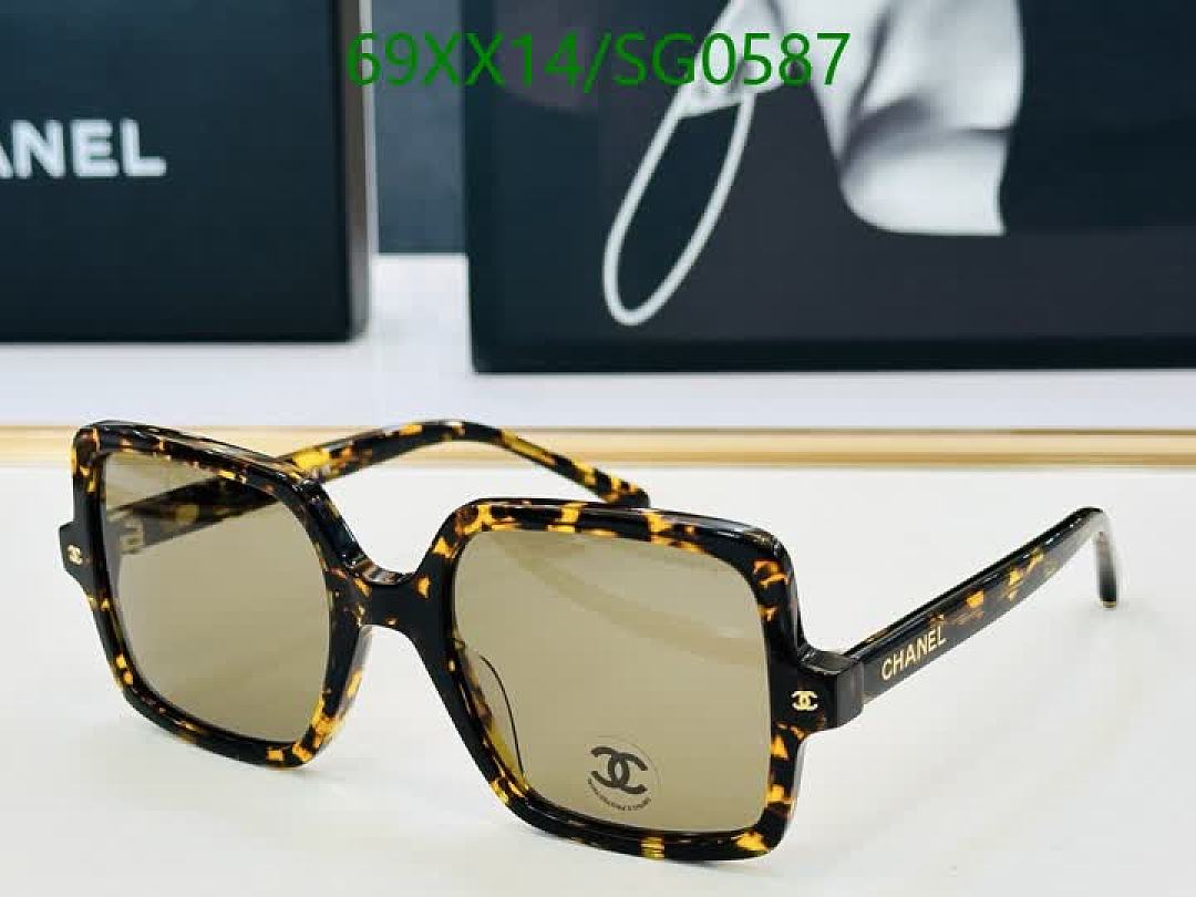 Chanel-Glasses Code: SG0587 $: 69USD