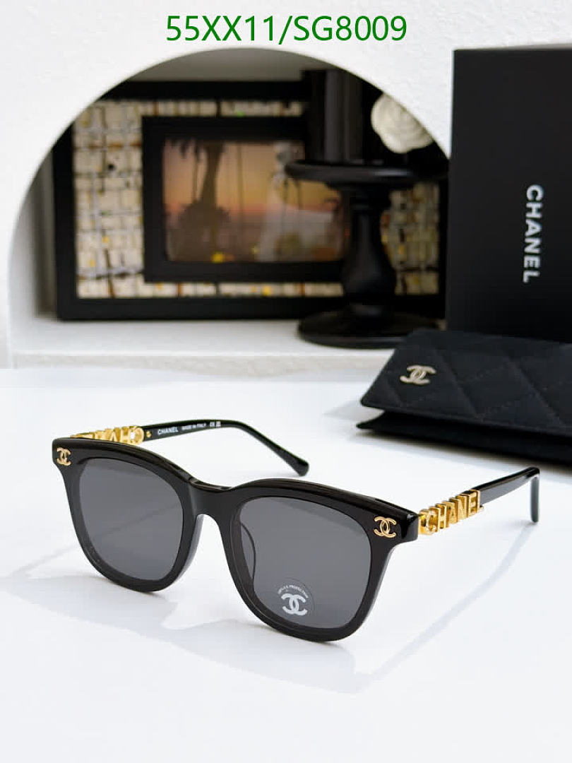 Chanel-Glasses Code: SG8009 $: 55USD