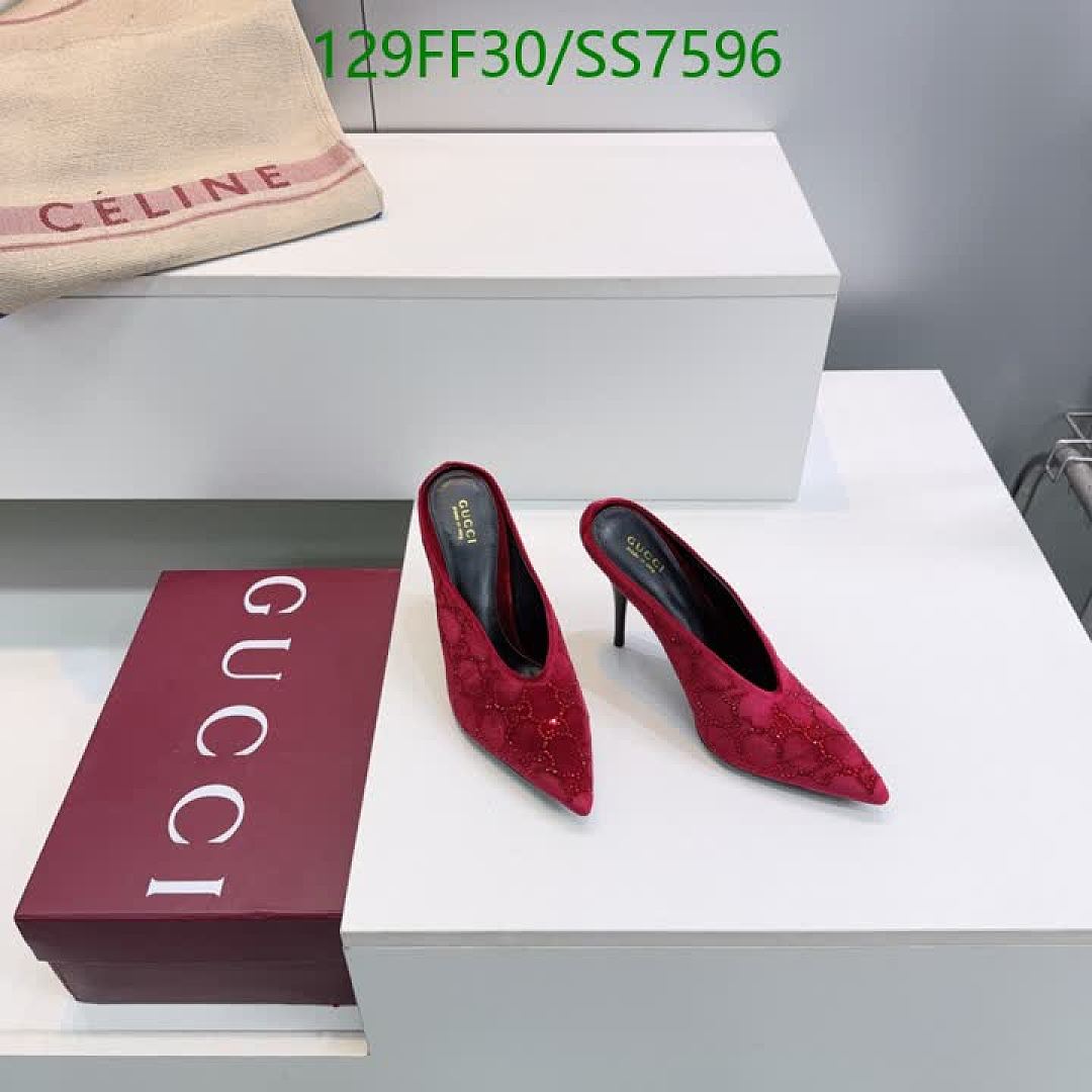 Gucci-Women Shoes Code: SS7596 $: 129USD