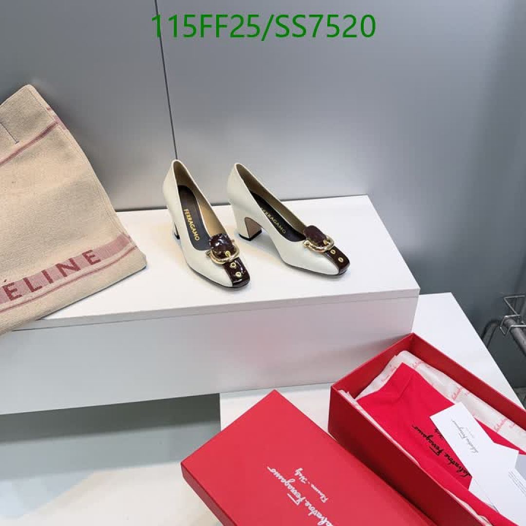 Ferragamo-Women Shoes Code: SS7520 $: 115USD