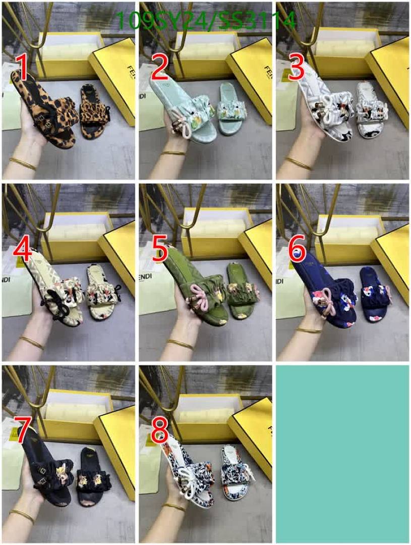 Fendi-Women Shoes Code: SS3114 $: 109USD