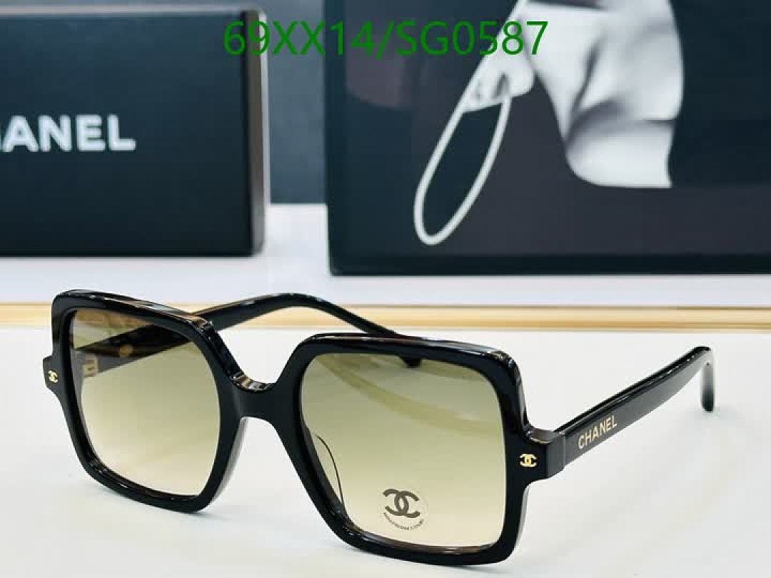 Chanel-Glasses Code: SG0587 $: 69USD