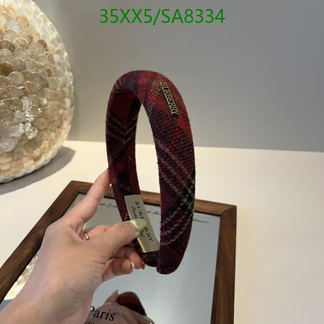 Burberry-Headband Code: SA8334 $: 35USD