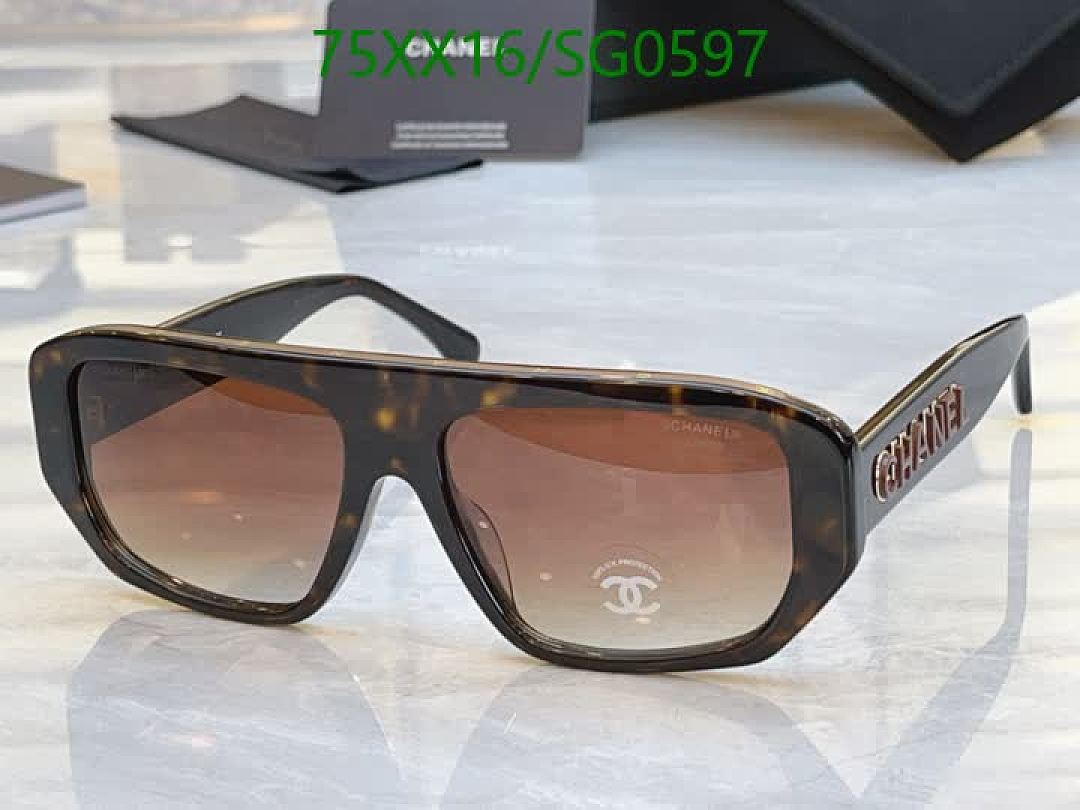 Chanel-Glasses Code: SG0597 $: 75USD