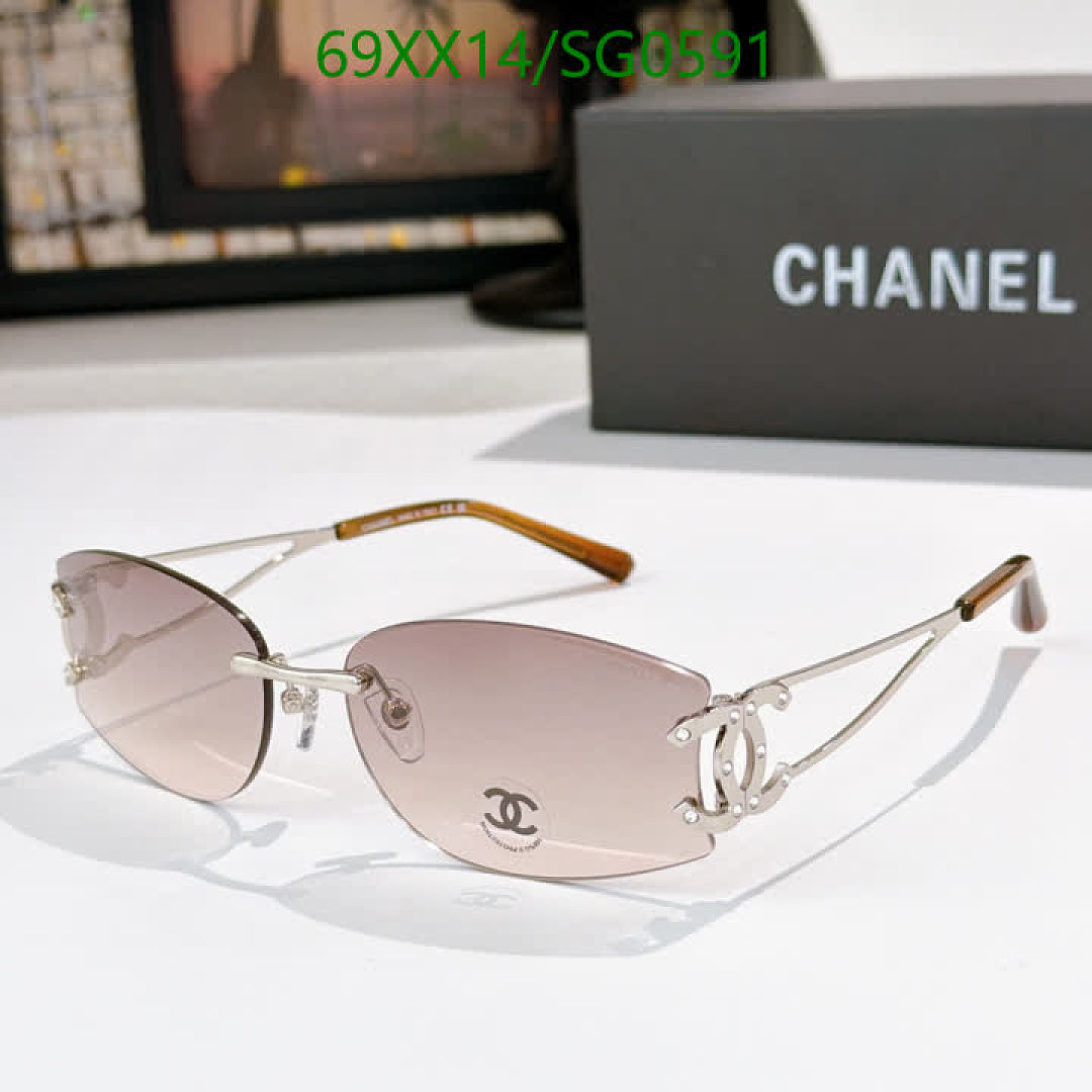 Chanel-Glasses Code: SG0591 $: 69USD