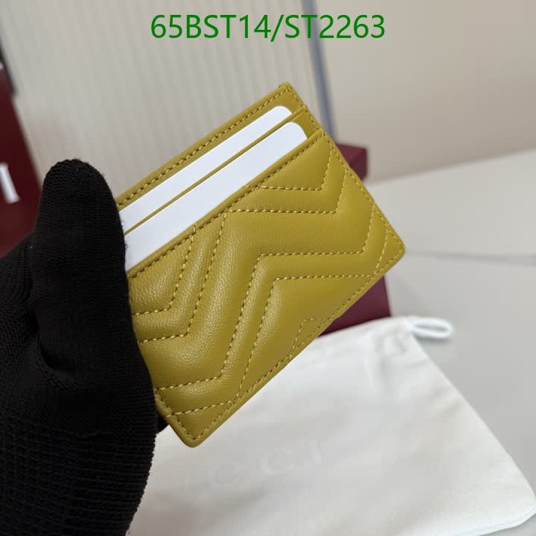 Gucci-Wallet Mirror Quality Code: ST2263 $: 65USD