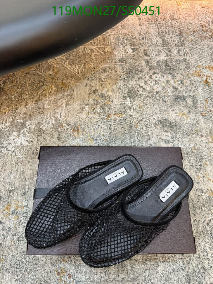 Alaia-Women Shoes Code: SS0451 $: 119USD