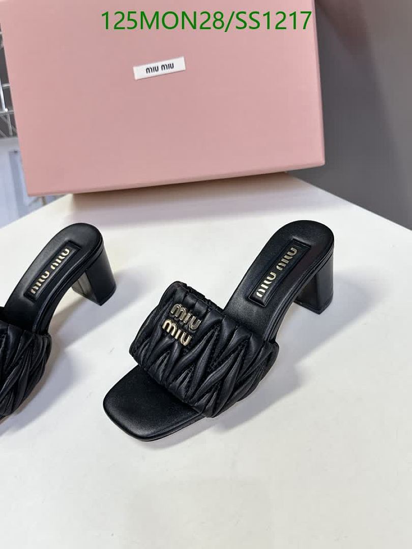 Miu Miu-Women Shoes Code: SS1217 $: 125USD