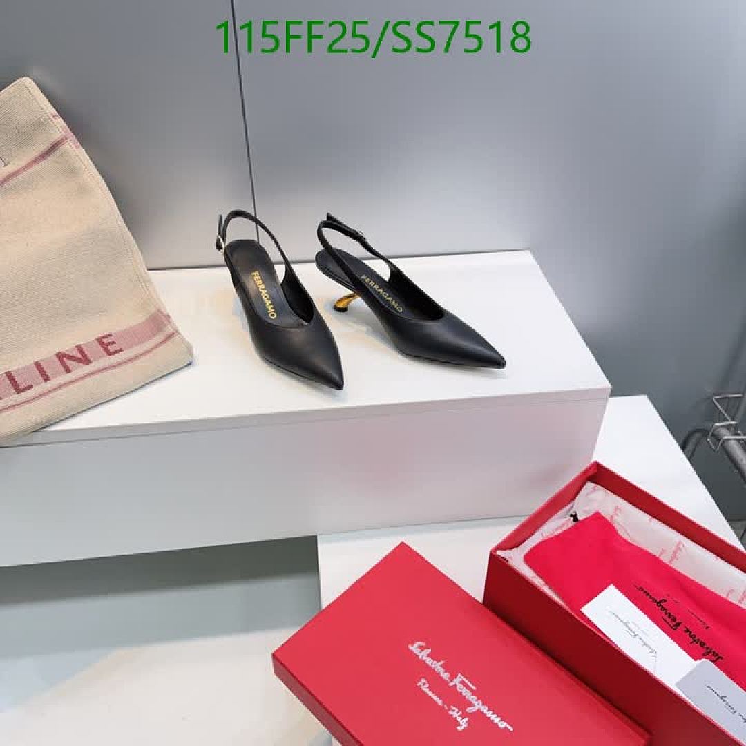 Ferragamo-Women Shoes Code: SS7518 $: 115USD