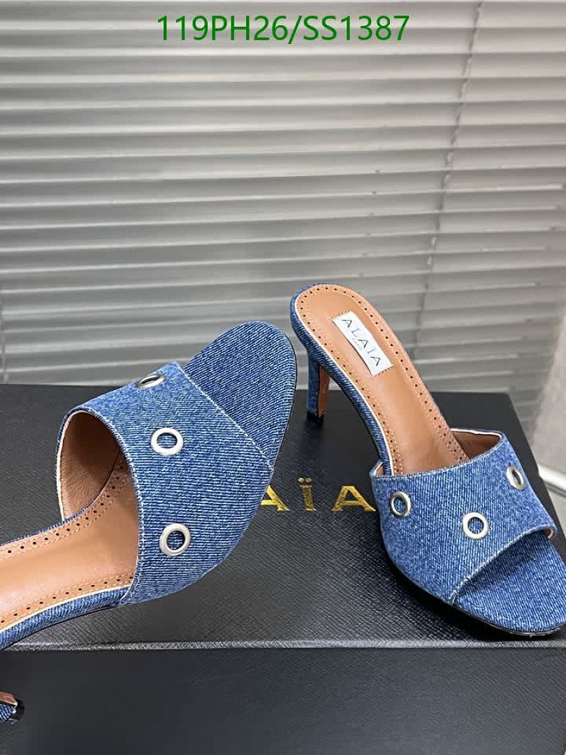 Alaia-Women Shoes Code: SS1387 $: 119USD