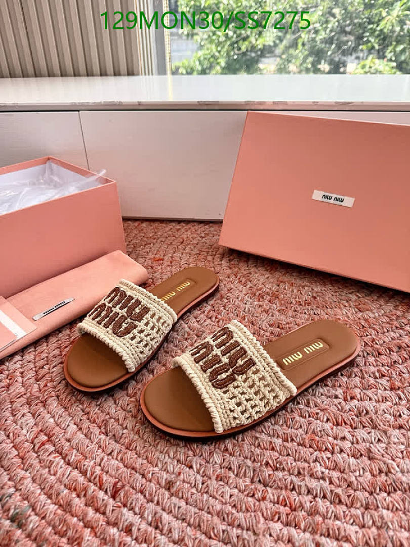 Miu Miu-Women Shoes Code: SS7275 $: 129USD