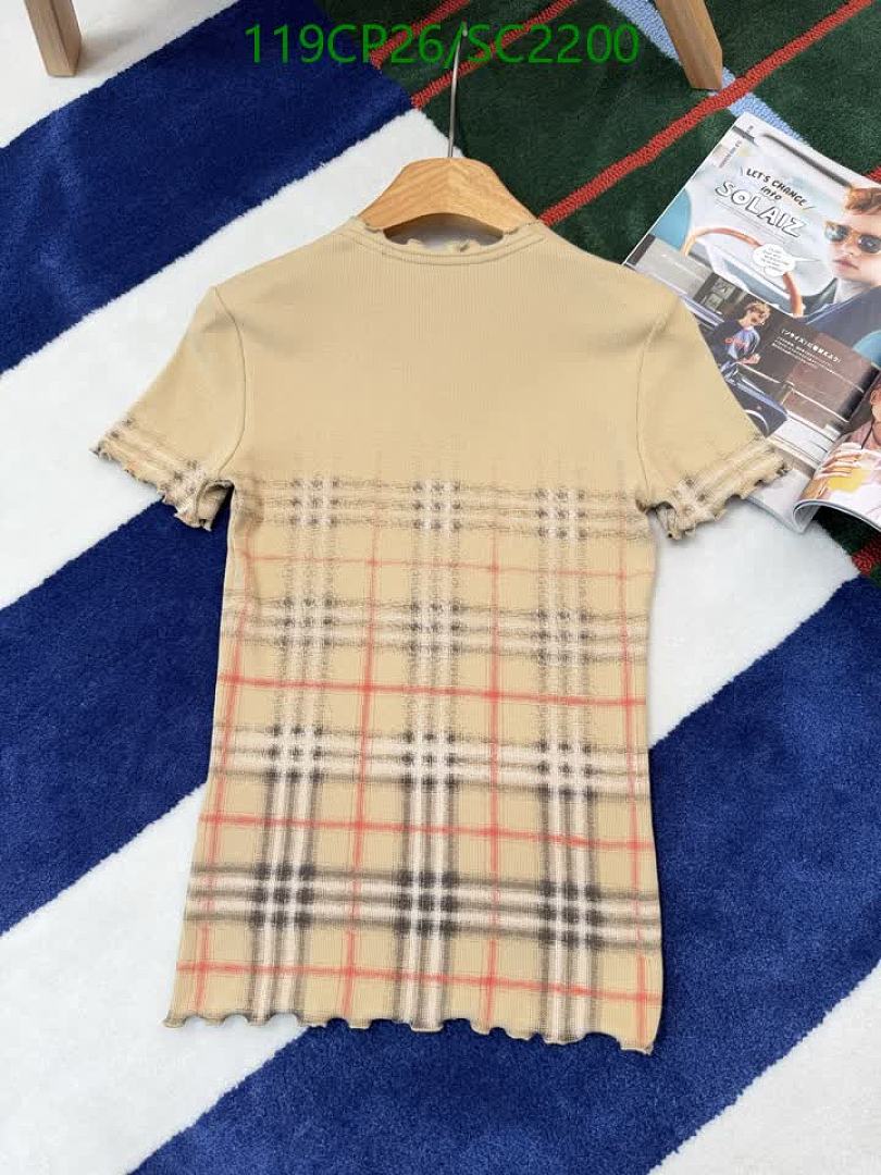 Burberry-Clothing Code: SC2200 $: 119USD