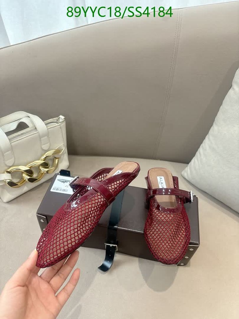 Alaia-Women Shoes Code: SS4184 $: 89USD