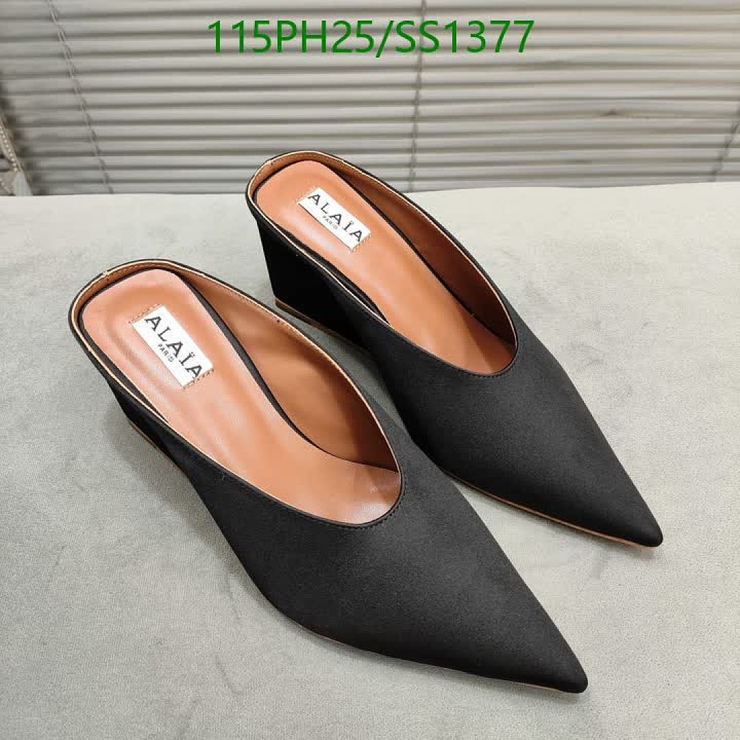 Alaia-Women Shoes Code: SS1377 $: 115USD