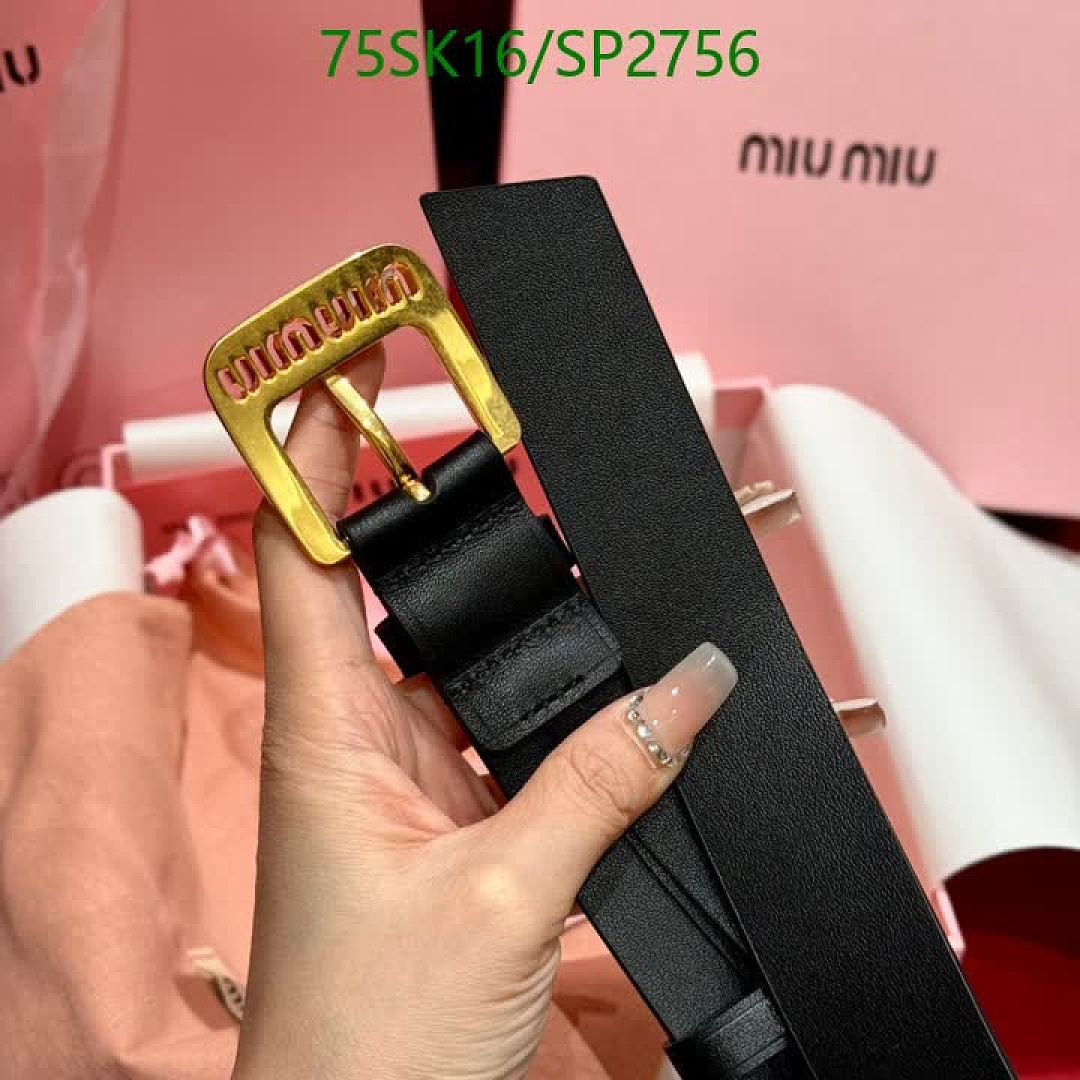 MIU MIU-Belts Code: SP2756 $: 75USD