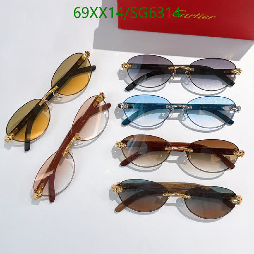 Cartier-Glasses Code: SG6314 $: 69USD