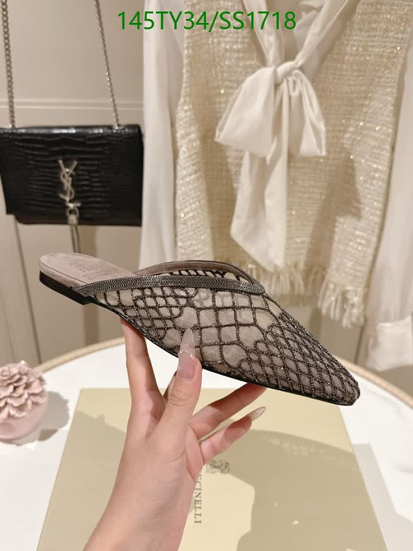 Brunello Cucinelli-Women Shoes Code: SS1718 $: 145USD