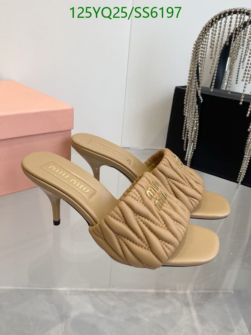 Miu Miu-Women Shoes Code: SS6197 $: 125USD