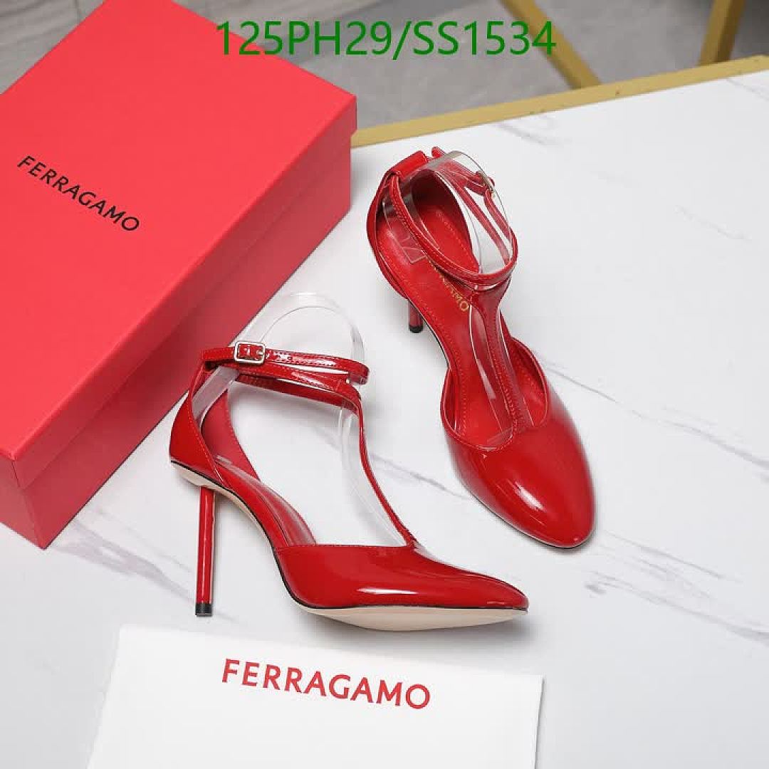 Ferragamo-Women Shoes Code: SS1534 $: 125USD