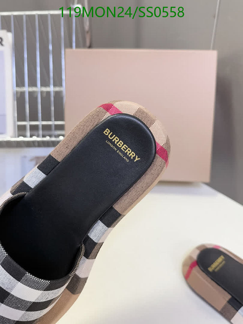 Burberry-Women Shoes Code: SS0558 $: 119USD