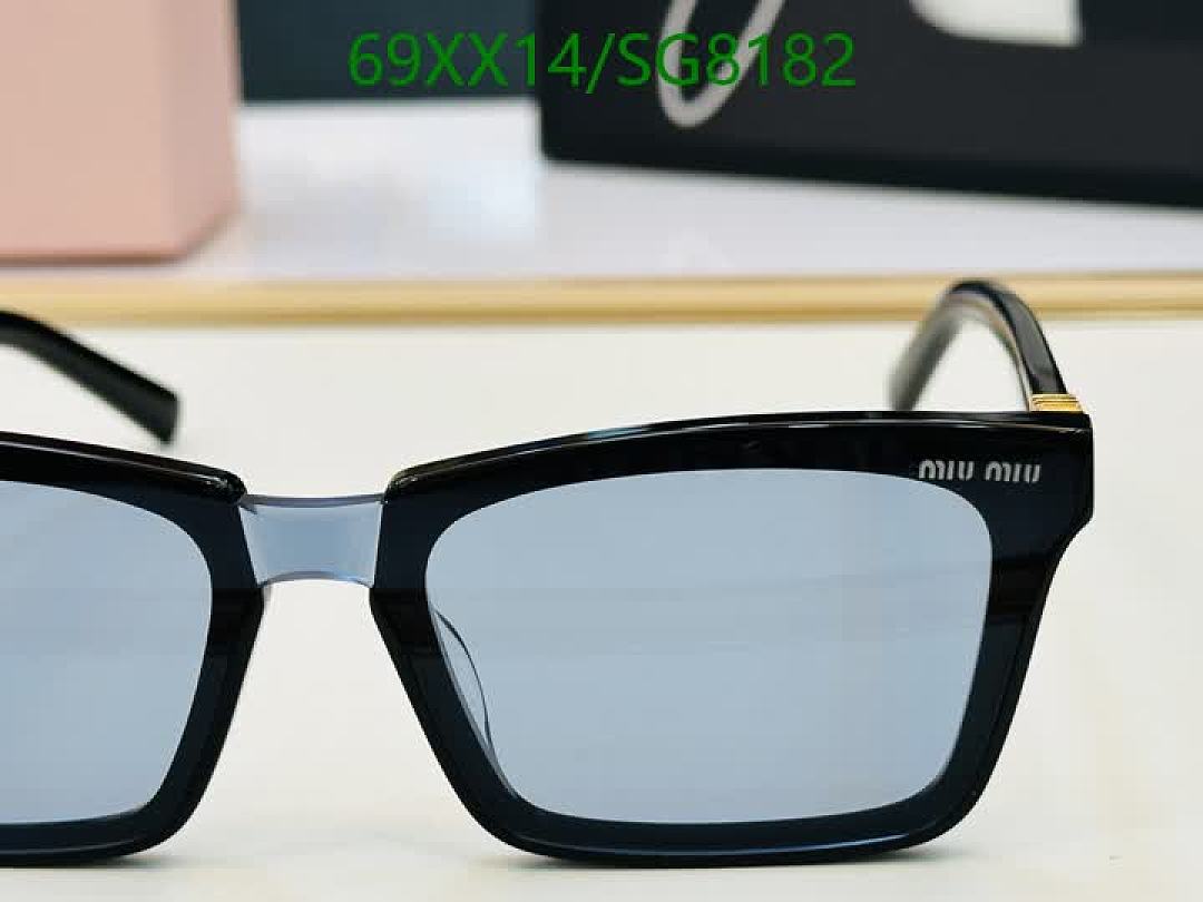 Miu Miu-Glasses Code: SG8182 $: 69USD