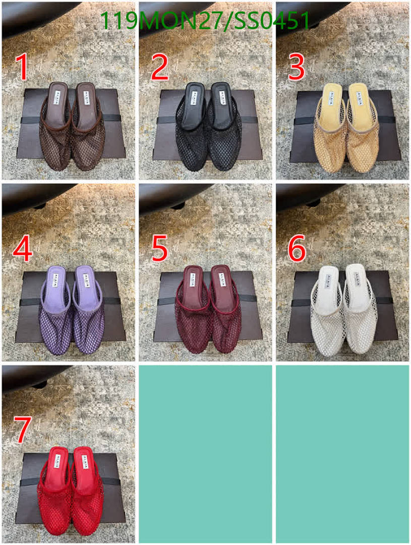 Alaia-Women Shoes Code: SS0451 $: 119USD