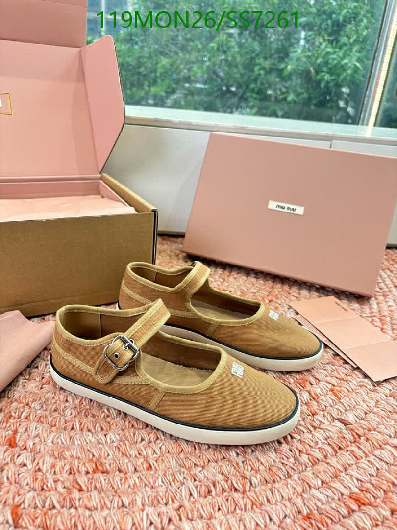 Miu Miu-Women Shoes Code: SS7261 $: 119USD