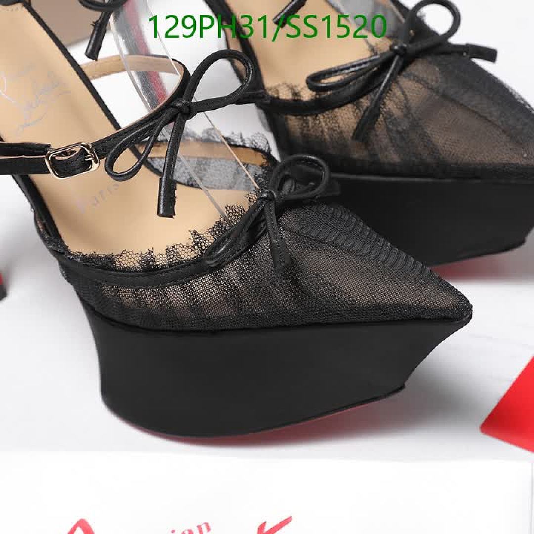 Christian Louboutin-Women Shoes Code: SS1520 $: 129USD