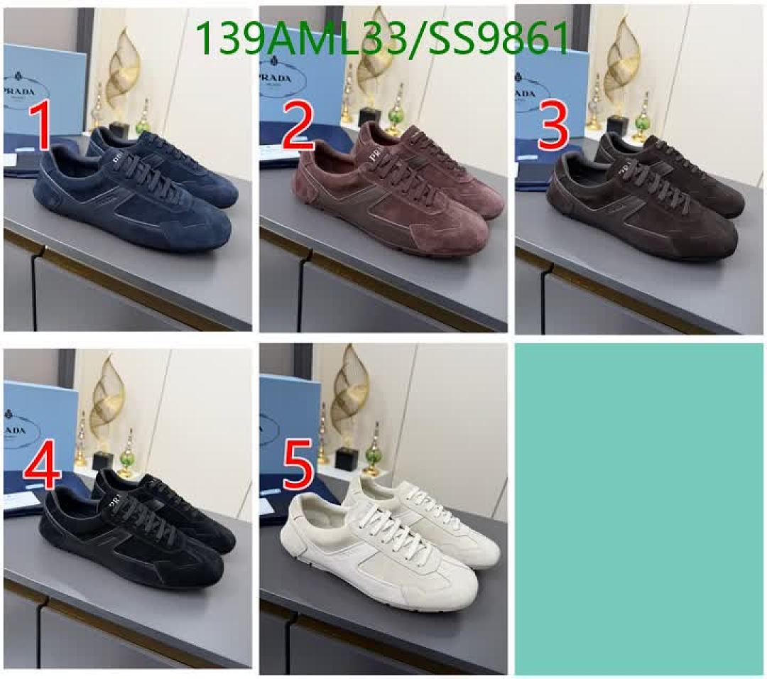 Prada-Men shoes Code: SS9861 $: 139USD