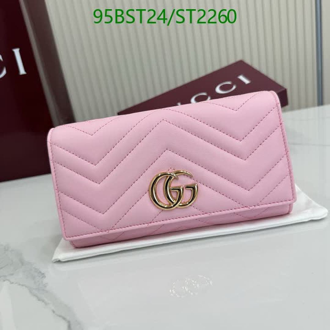 Gucci-Wallet Mirror Quality Code: ST2260 $: 95USD