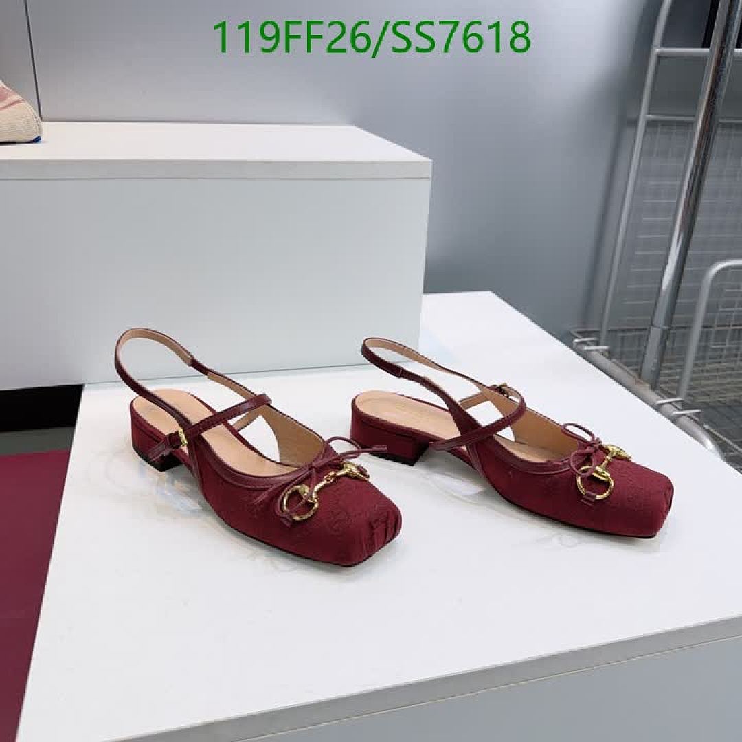 Gucci-Women Shoes Code: SS7618 $: 119USD