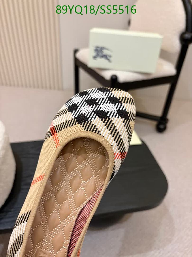 Burberry-Women Shoes Code: SS5516 $: 89USD