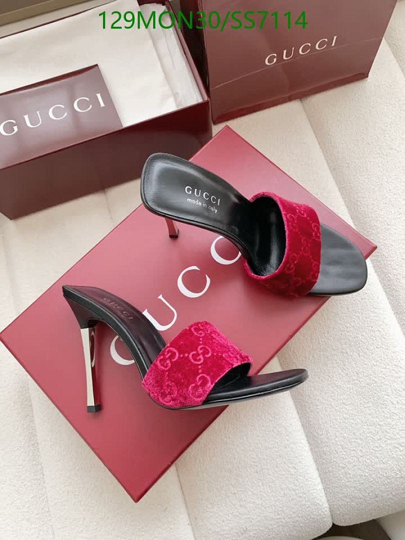 Gucci-Women Shoes Code: SS7114 $: 129USD