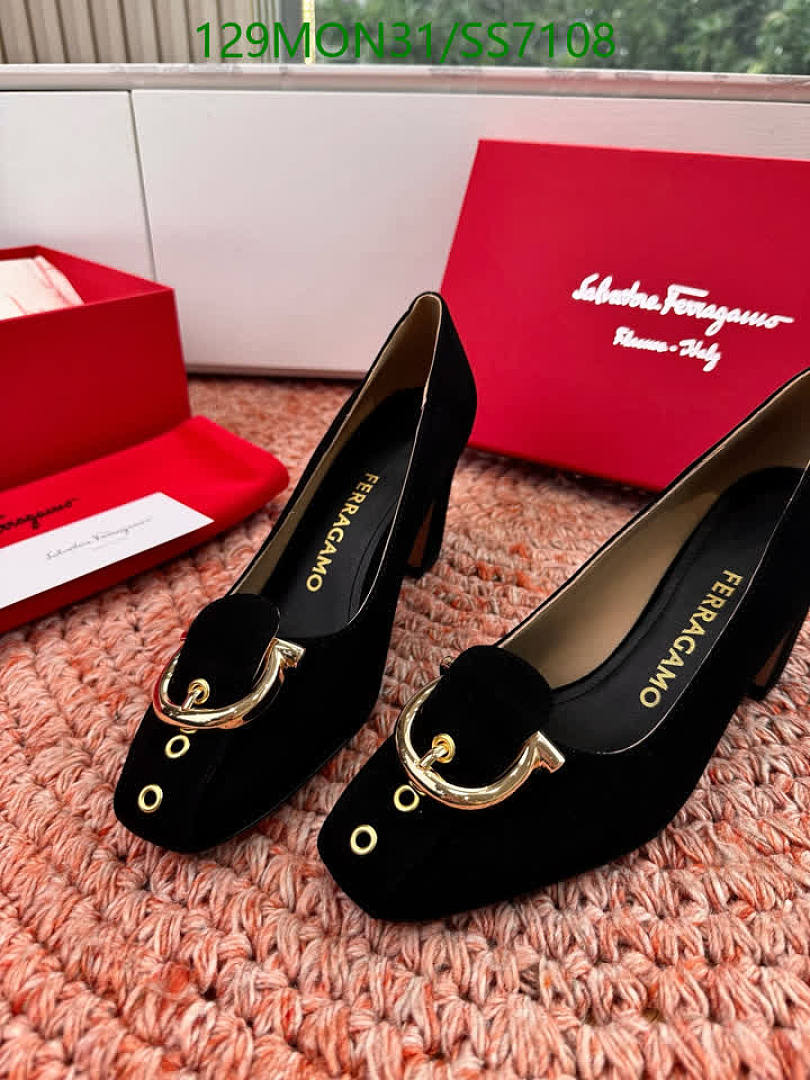 Ferragamo-Women Shoes Code: SS7108 $: 129USD