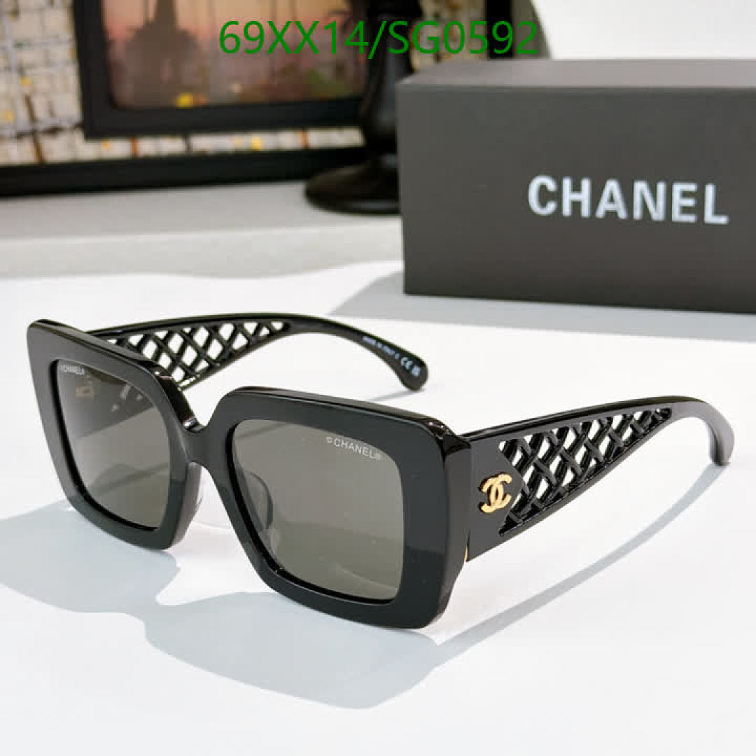 Chanel-Glasses Code: SG0592 $: 69USD