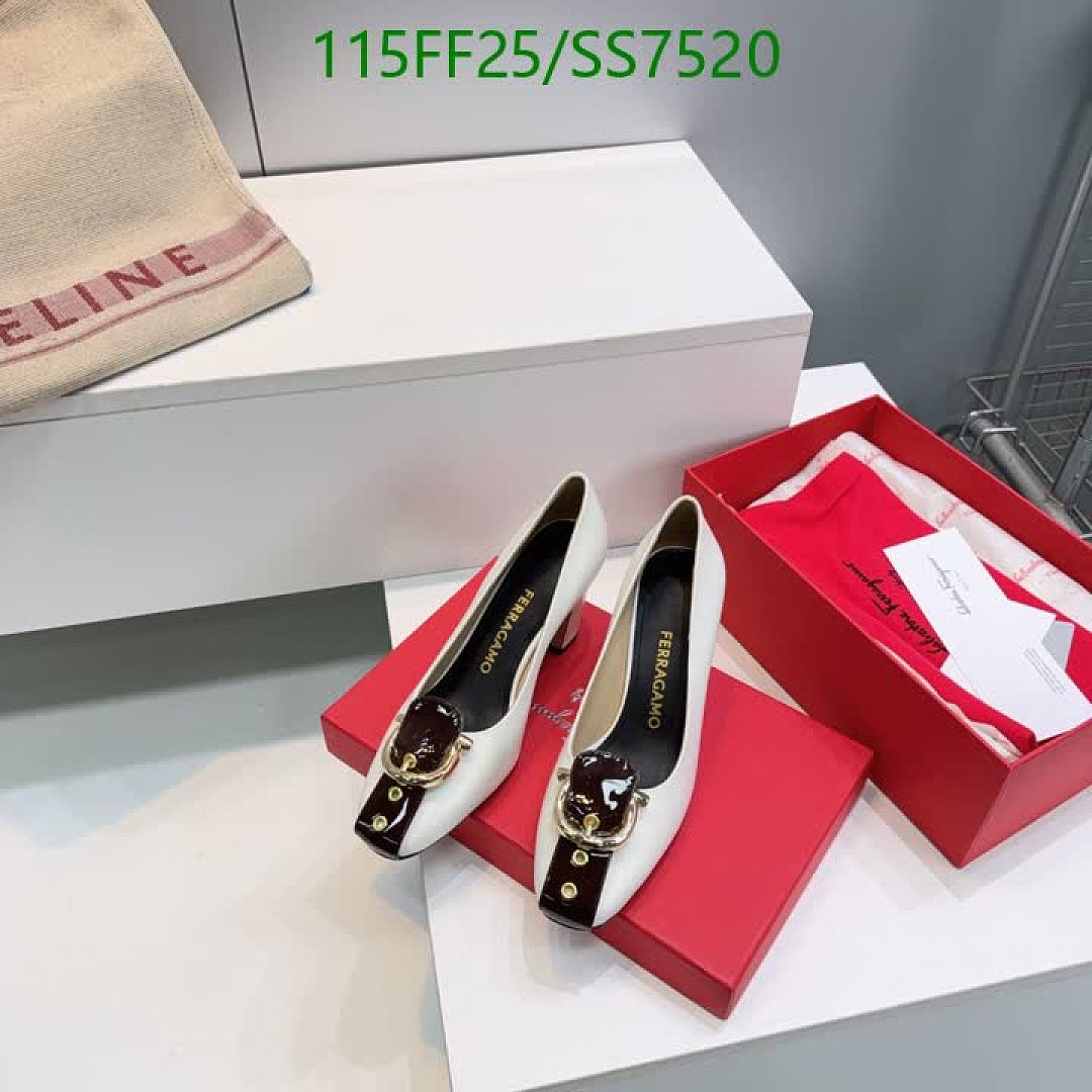Ferragamo-Women Shoes Code: SS7520 $: 115USD