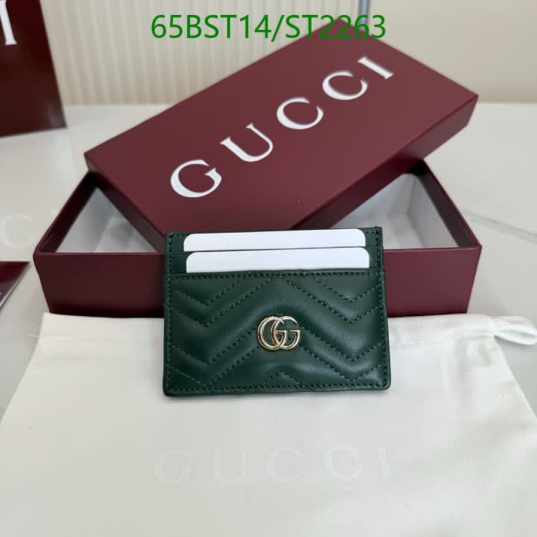 Gucci-Wallet Mirror Quality Code: ST2263 $: 65USD