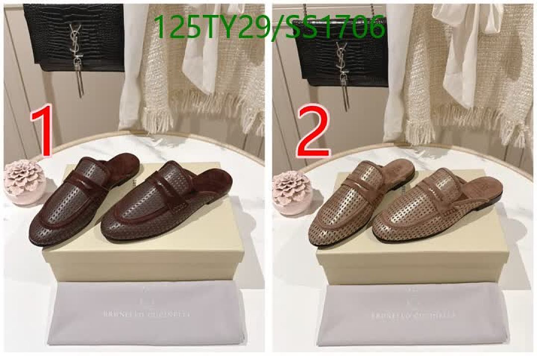 Brunello Cucinelli-Women Shoes Code: SS1706 $: 125USD