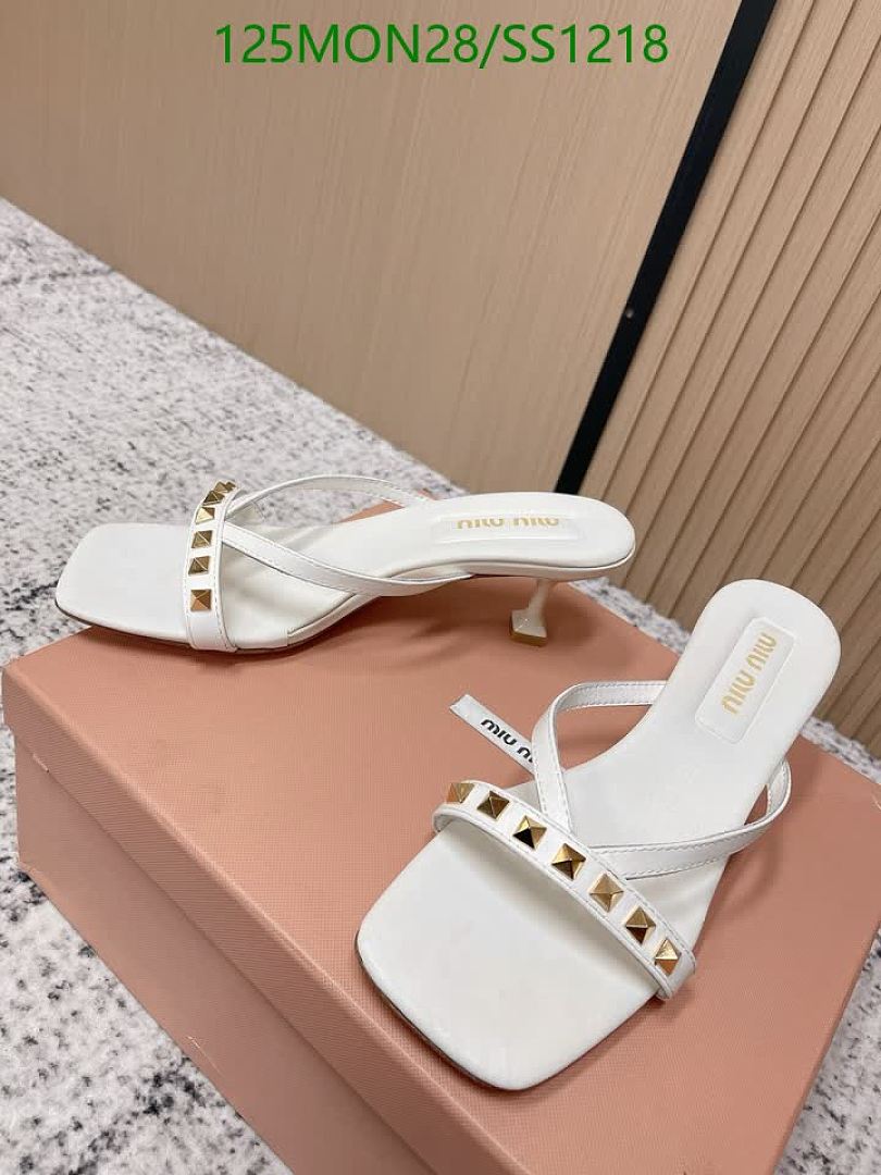Miu Miu-Women Shoes Code: SS1218 $: 125USD