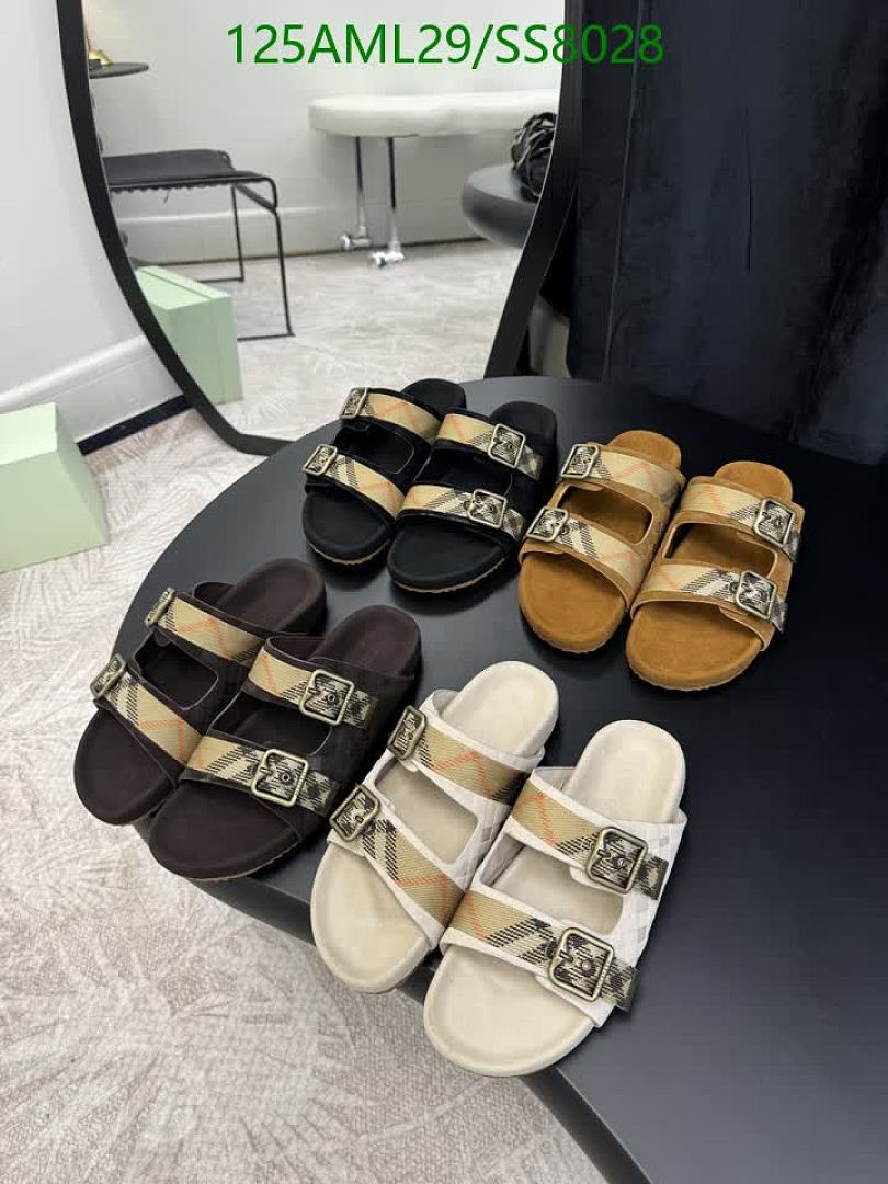 Burberry-Women Shoes Code: SS8028 $: 125USD