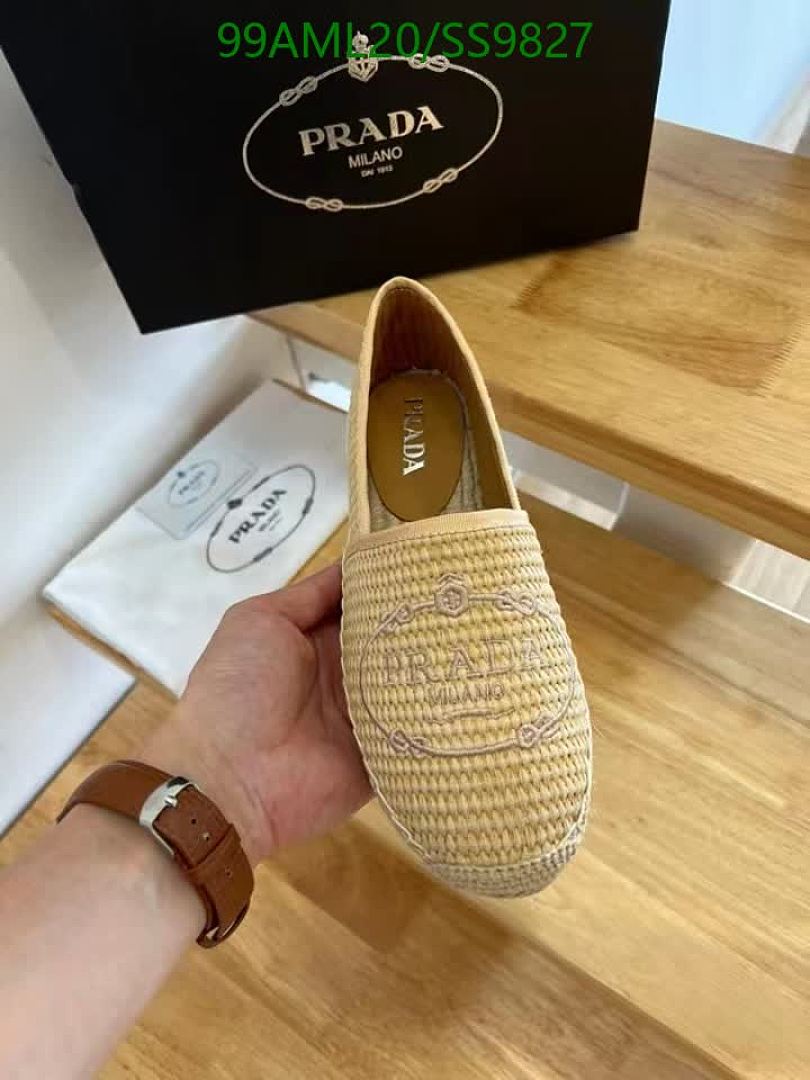 Prada-Women Shoes Code: SS9827 $: 99USD