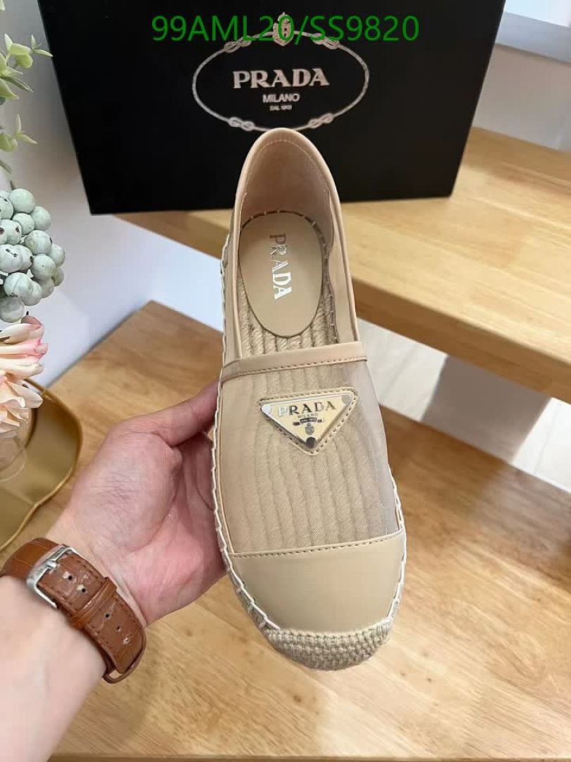 Prada-Women Shoes Code: SS9820 $: 99USD