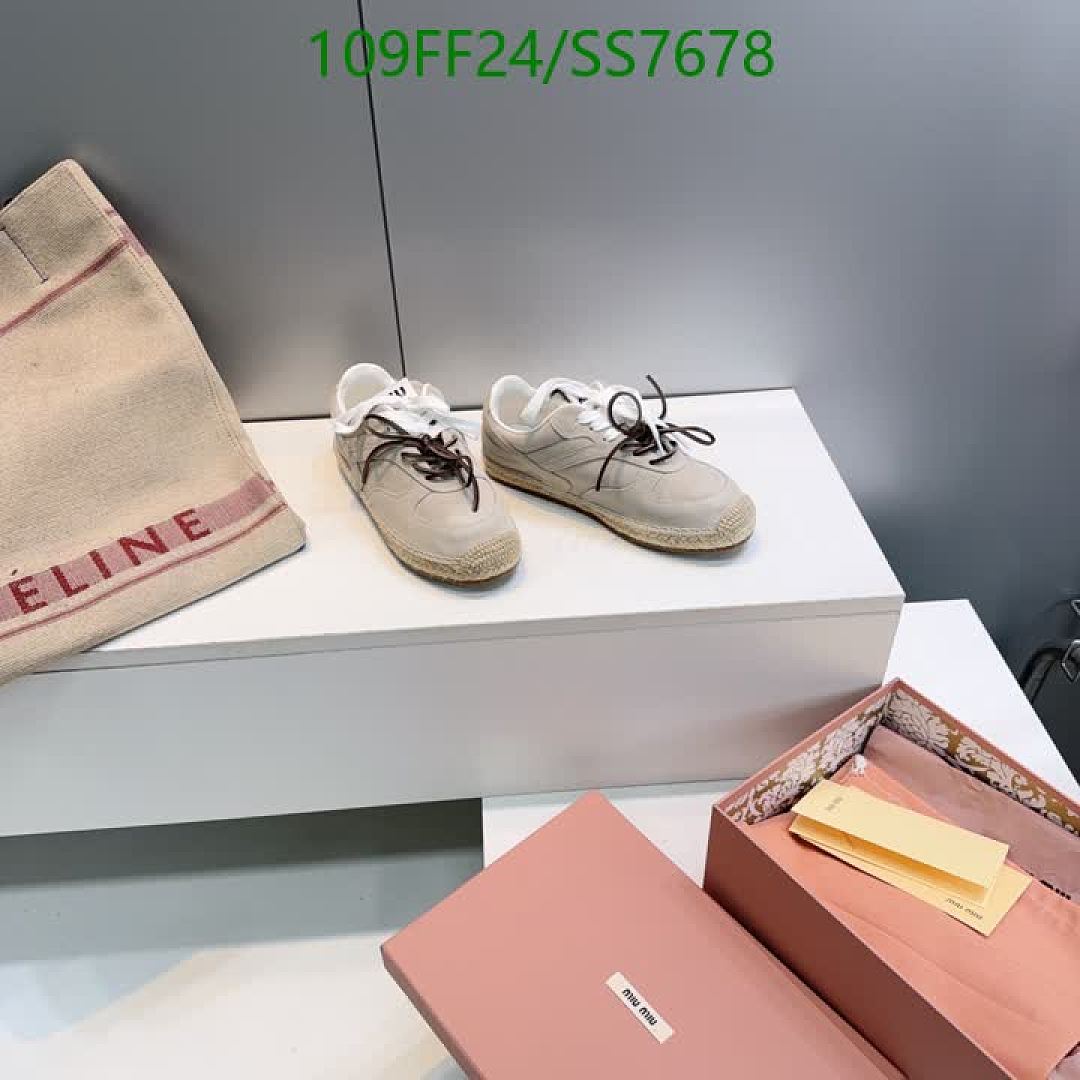 Miu Miu-Women Shoes Code: SS7678 $: 109USD