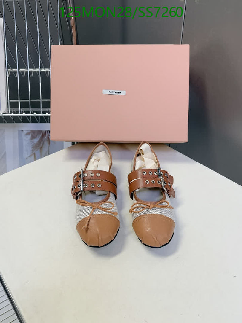 Miu Miu-Women Shoes Code: SS7260 $: 125USD